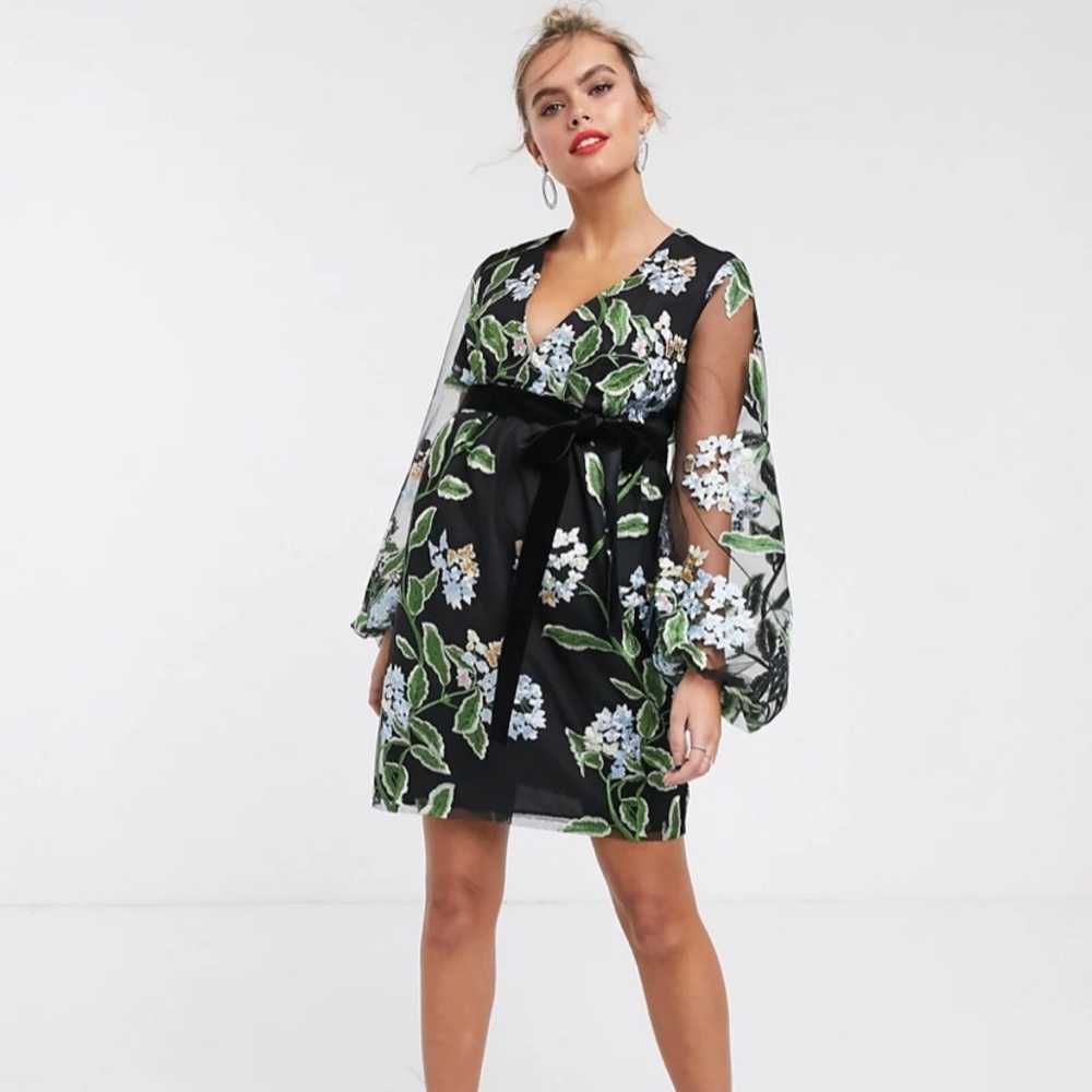 🎉HP🎉ASOS Maternity Dress